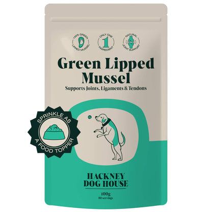 Green Lipped Mussel Powder for Dogs | 80 Servings